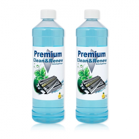 2 Liter Premium Scherkopfreiniger zum Nachfüllen von Braun Clean&Renew  Stationen der Series 3, 5, 7, 9 sowie COOL TEC Serie
