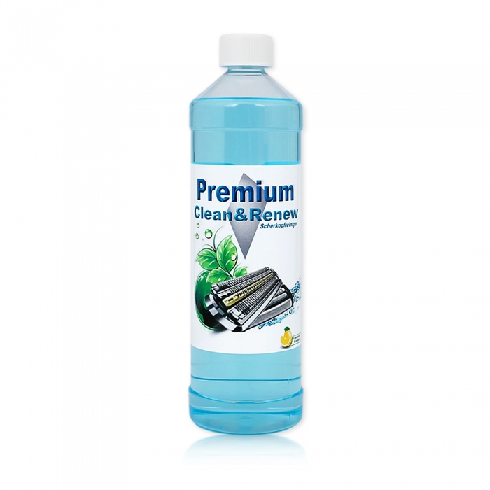 1 Liter Premium Scherkopfreiniger zum Nachfüllen von Braun Clean&Renew  Stationen der Series 3, 5, 7, 9 sowie COOL TEC Serie